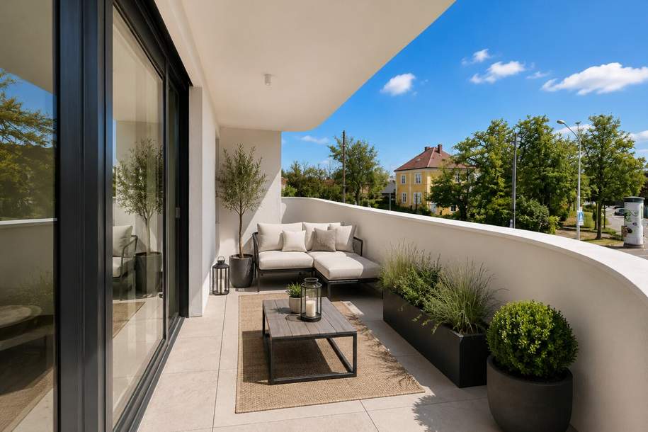 SEVEN SENSES | sieben individuelle Wohneinheiten | ERSTBEZUG | einzigartige Architektur | Natur, Weinberge und Heurigen, Wohnung-kauf, 289.000,€, 1210 Wien 22., Donaustadt