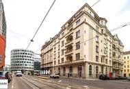 ** Repräsentatives Altbau-Büro mit Klimaanlage und Balkon – ca. 201 m² vis à vis Wien Mitte / The Mall; ab sofort **