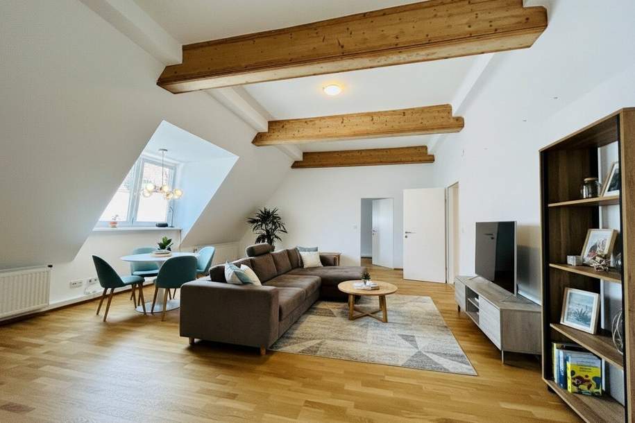 1080! Tolles 5-Zimmer DG mit Balkon Nähe Josefstädter Straße, UNBEFRISTET!, Wohnung-miete, 3.784,28,€, 1080 Wien 8., Josefstadt