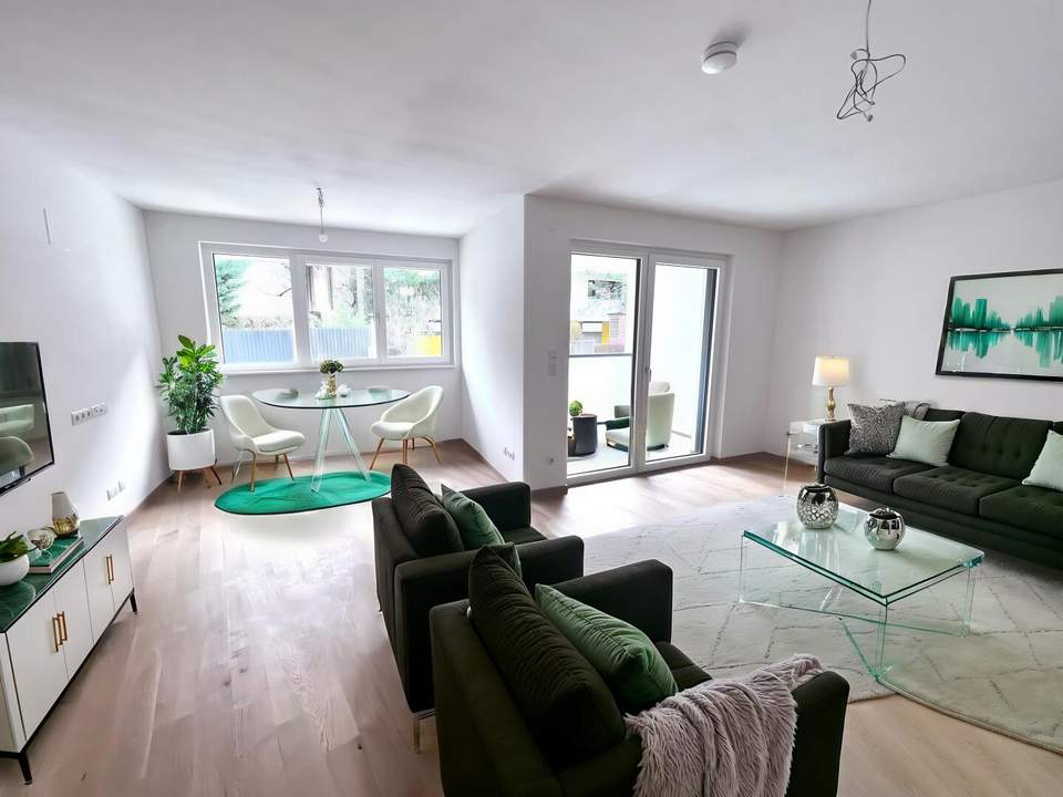 ANLAGEOBJEKT in Hietzinger Villengegend! Topmoderne 2-Zimmer Wohnung mit Loggia! Befristet vermietet!