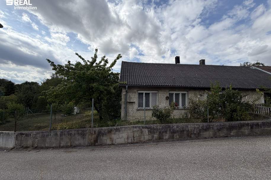 charmantes 3 Zimmer-Haus mit Garten in Karnabrunn - ideal zur Sanierung!, Haus-kauf, 150.000,€, 2113 Korneuburg