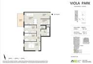 Helle 4-Zimmer-Wohnung mit Sonnenbalkon - Viola Park – Ihre Wohlfühloase am Laaer Berg