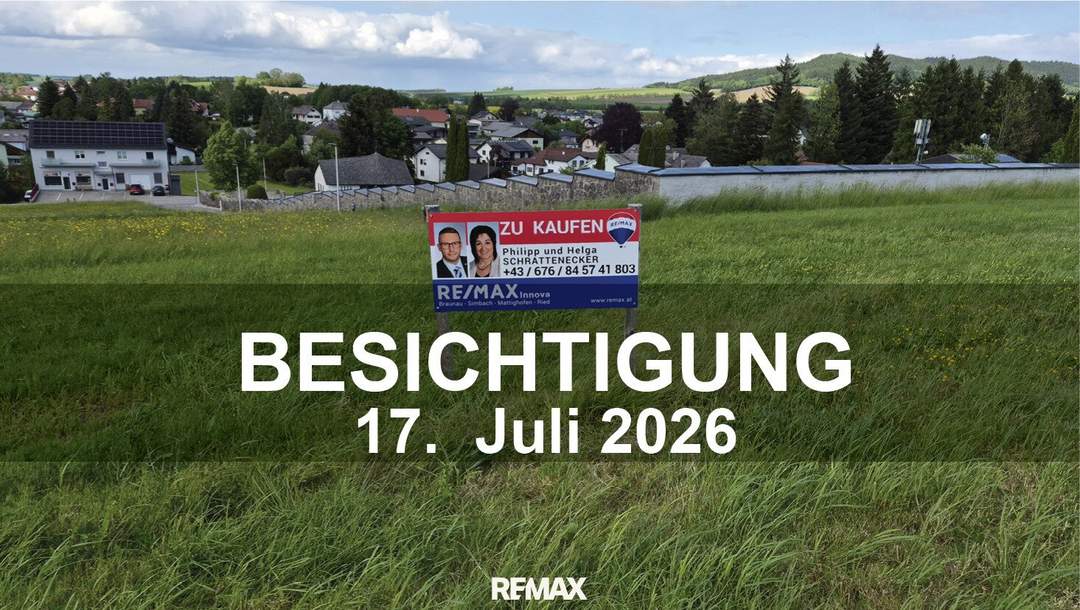 Baugrund in neuer Siedlungslage