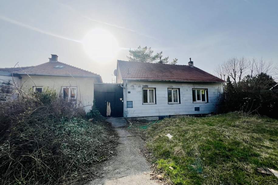 Baugrundstück mit 718m2 und sanierungsbedürftigem Haus in Wienersdorf/Traiskirchen., Grund und Boden-kauf, 359.000,€, 2514 Baden