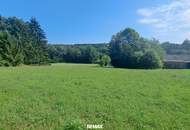 Traumhaftes Baugrundstück in Weinitzen in sonniger Waldrandlage