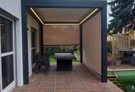 "Bereit für den Sommer im eigenen Haus mit Schwimmteich?"