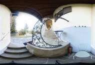 Charmantes Wohnhaus mit Arkadenterrasse, Pool und großem Grundstück in Deutsch Ehrensdorf