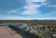 BESSER als in NYC beim Central Park! UNVERBAUBARER WEITBLICK über PRATER und DONAU vom 25. Stock! Eckwohnung mit Traumterrassen und Wintergarten!