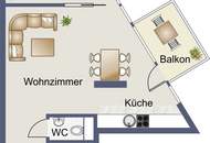 Befristet vermietet - 17ter Stock - Parkapartments beim BELVEDERE!