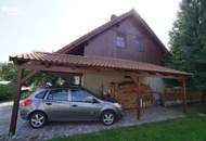 Schön gepflegtes Fertigteilhaus mit Carport und Wintergarten