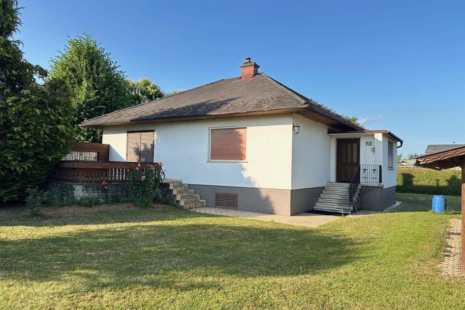 Bungalow mit großem Garten in ruhiger Wohngegend, Haus-kauf, 360.000,€, 8054 Graz-Umgebung