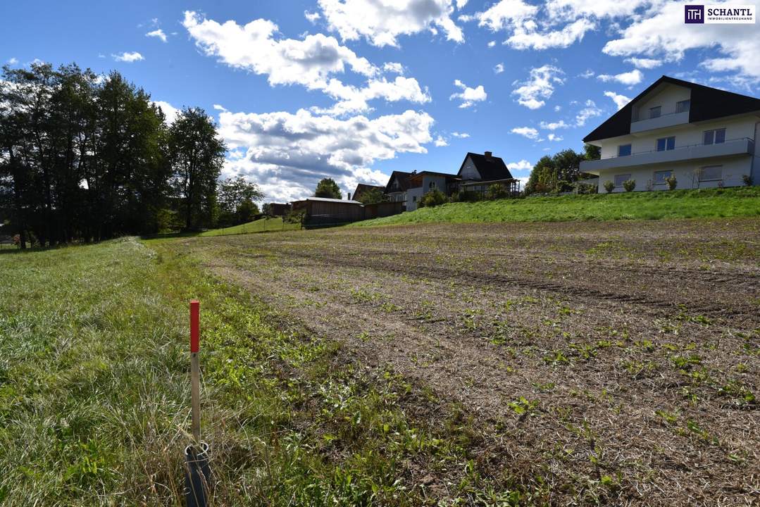 Ihr Traumhaus wird Wirklichkeit: Idyllisches Baugrundstück in Bad Gams mit sonniger Südausrichtung, allen Anschlüssen und ruhiger, naturnaher Wohnlage!