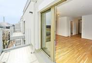 gekühlte Eckwohnung mit Charme und perfektem Grundriss: ruhige, große 2-Zimmer-Wohnung mit Loggia