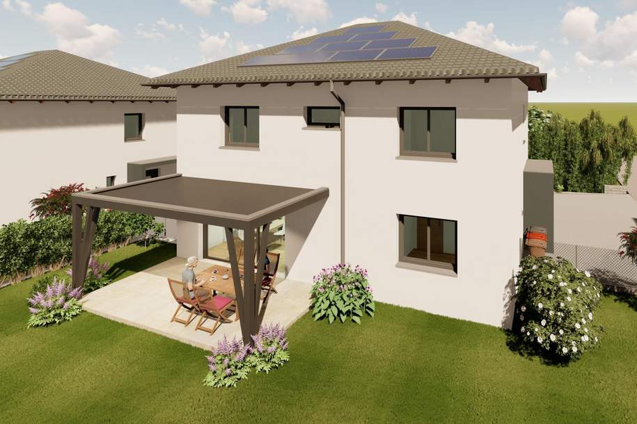 Neubau in St. Georgen/Stadtteil St. Pölten, Haus-kauf, 499.000,€, 3100 Sankt Pölten(Stadt)