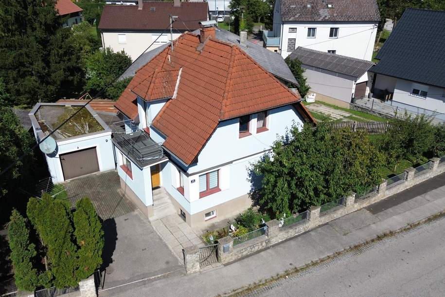 Kompaktes Wohnhaus mit Keller in Bahnhofsnähe 4 Schlafzimmeri, Haus-kauf, 4470 Linz-Land