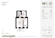 Moderne 2-Zimmer-Wohnung mit Balkon