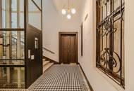 LÄSST JEDES ALTBAU-LIEBHABER-HERZ HÖHER SCHLAGEN: Gesamte BELETAGE mit über 200 qm in Bennogasse!