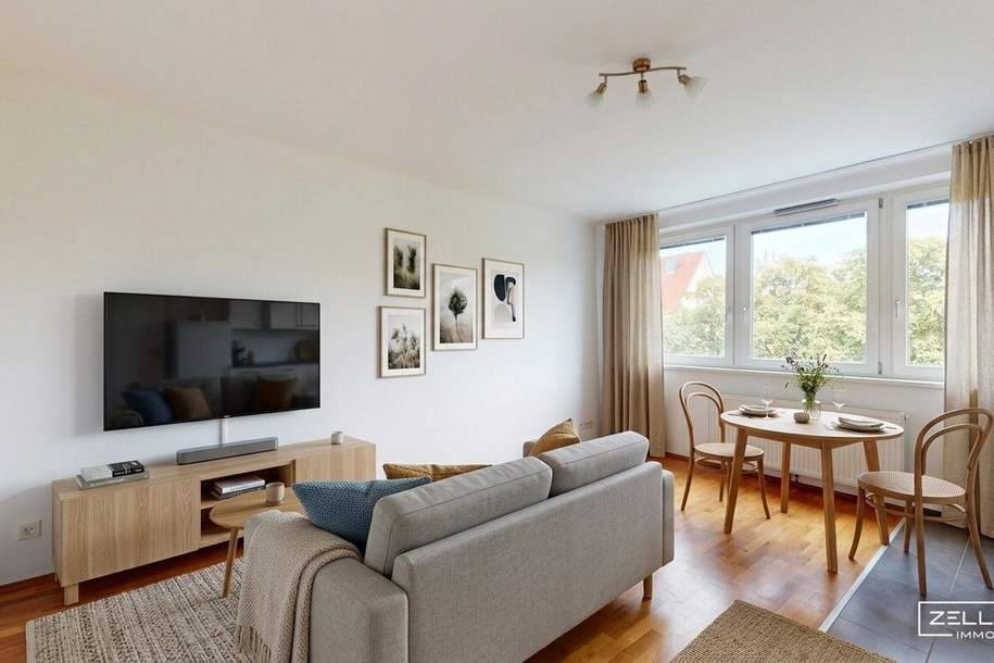 DÖBLING | Helle 1 1/2 Zimmer DG Wohnung | Grünlage | ZELLMANN IMMOBILIEN, Wohnung-kauf, 219.000,€, 1190 Wien 19., Döbling