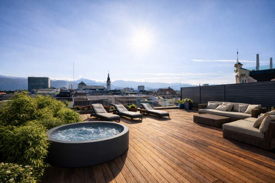 City Life Above – Exklusives Penthouse mit Dachterrasse!, Wohnung-kauf, 1.049.000,€, 9020 Klagenfurt(Stadt)