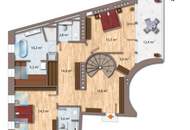 Mitten im Sechsten - exklusives DG-Penthouse mit 2 Terrassen & Kamin