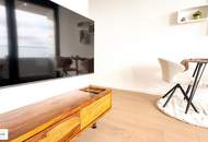 Möbliert, Pool, Sauna, Fitness in den DANUBEFLATS wohnen mit Luxusausstattung und phantastischem Ausblick