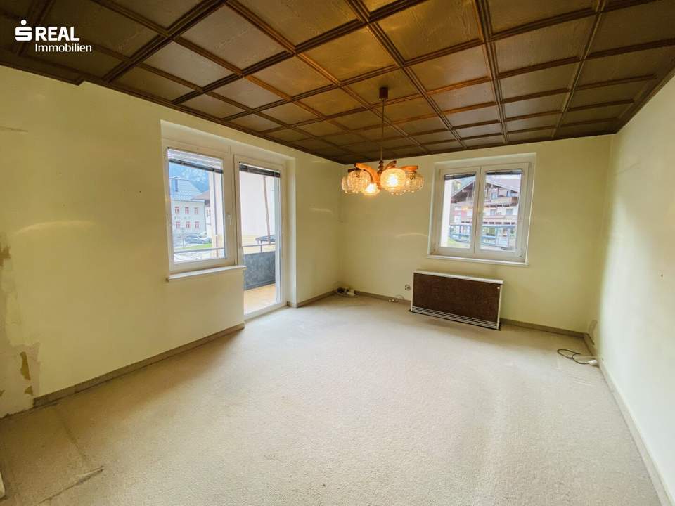 3-Zimmer-Wohnung in Unken mit Balkon und KFZ-Abstellplatz