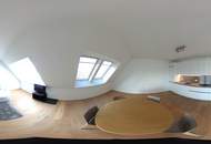 360° TOUR // MÖBLIERTE DACHGESCHOSS-WOHNUNG