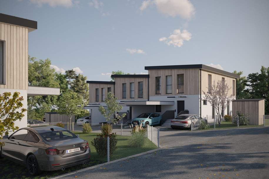 Exklusives Reihenhaus Top A1 in Nußdorf-Zell am Attersee, Haus-kauf, 759.900,€, 4865 Vöcklabruck