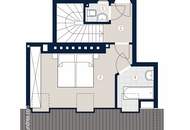 Exklusive Dachmaisonette mit Panoramaterrasse und Blick über Wien – Nähe Schlossquadrat