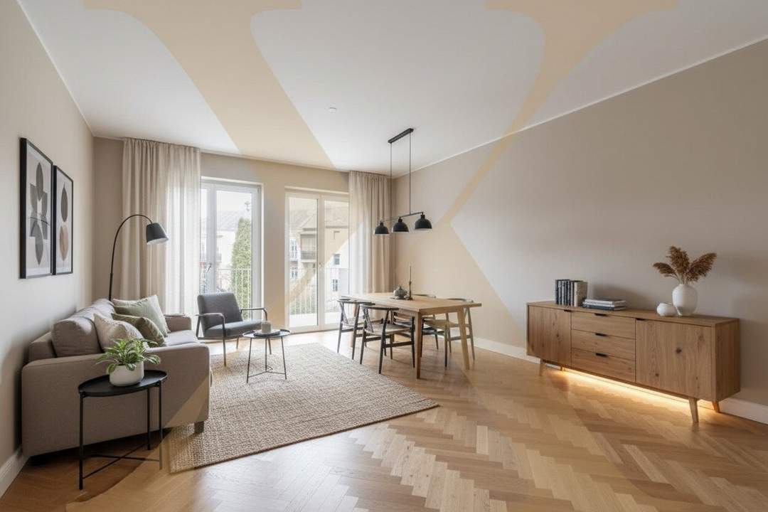 ERSTBEZUG! Moderne 3-Zimmer-Wohnung mit gemütlichen Balkon in Linz-Urfahr zu verkaufen!