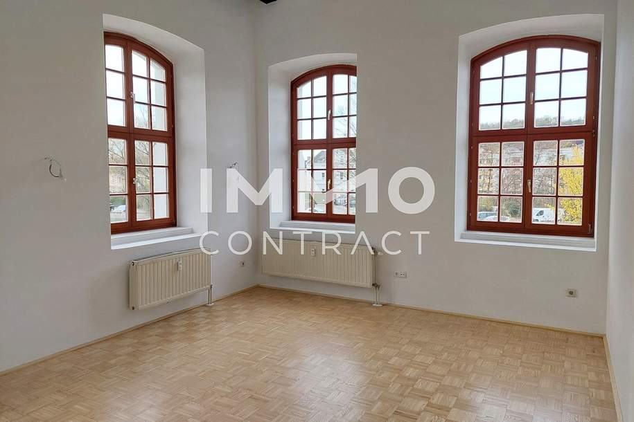 Helle - Kleinwohnung 40,78m² im Wehrgraben Stadt Steyr, Wohnung-miete, 540,61,€, 4400 Steyr(Stadt)