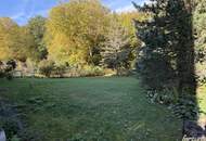 Einfamilienhaus mit unverbaubarem Waldblick auf großzügigem Hanggrundstück in Breitenfurt