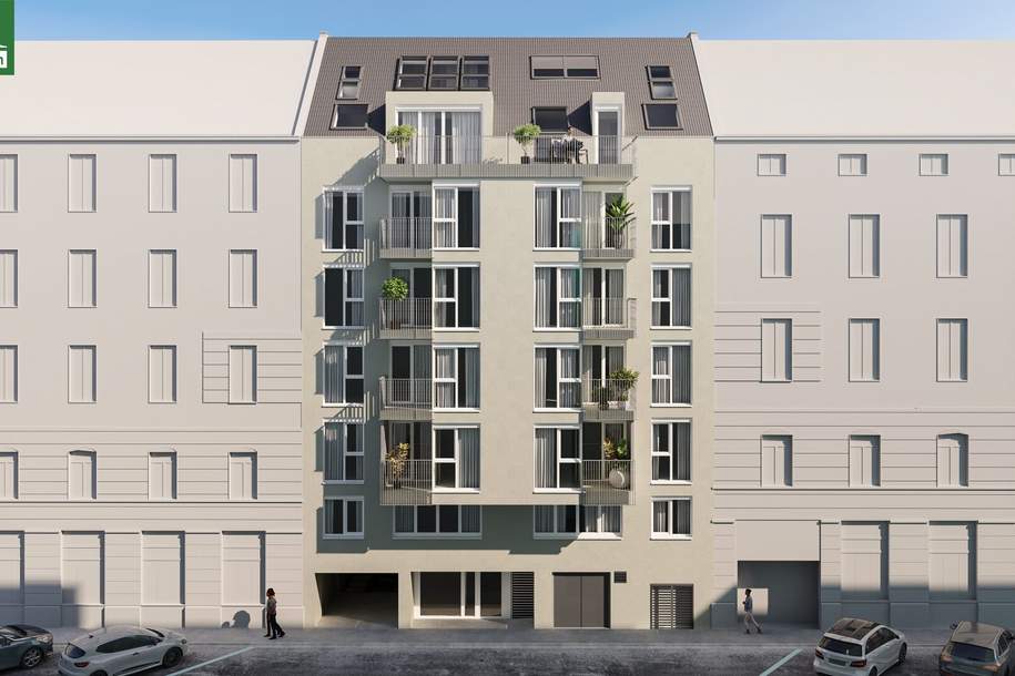 Hervorragende Grundrisse im Erstbezugs-Neubau mit begehrter Ausstattung, Wohnung-kauf, 199.900,€, 1100 Wien 10., Favoriten