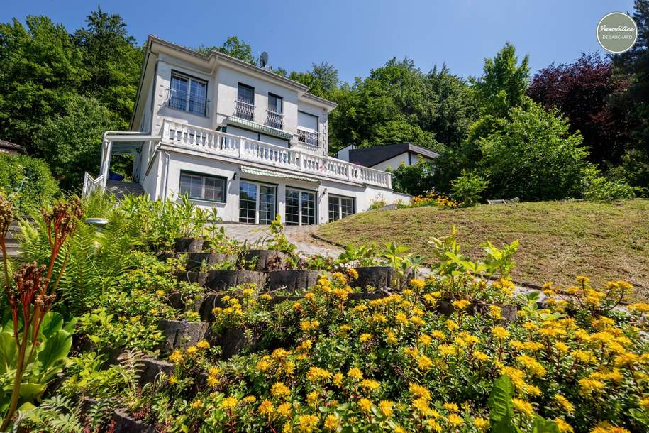 Grüne Grandezza | Exklusive Villa mit Waldblick &amp; Wohnkomfort | Doppelgarage mit Wallbox, Haus-kauf, 1.178.000,€, 3021 Sankt Pölten(Land)
