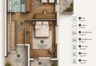 Exklusive Doppelhaushälfte mit großzügiger Dachterrasse direkt am Mühlwasser | Eigengrund | Schlüsselfertig