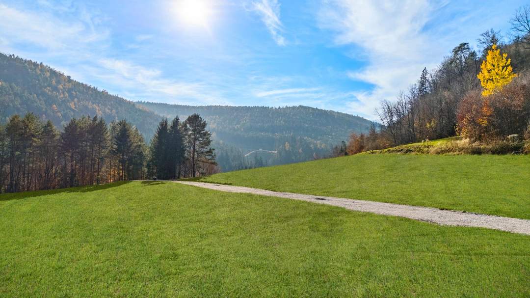 Baugrundstück mit Schöcklblick - nur 4 Minuten von Graz entfernt!