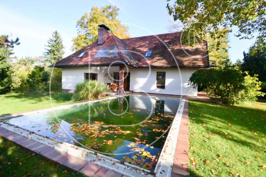 Einfamilienhaus in zentraler Bestlage mit Tennisplatz auf parkähnlichem Grund!, Haus-kauf, 2.250.000,€, 2500 Baden