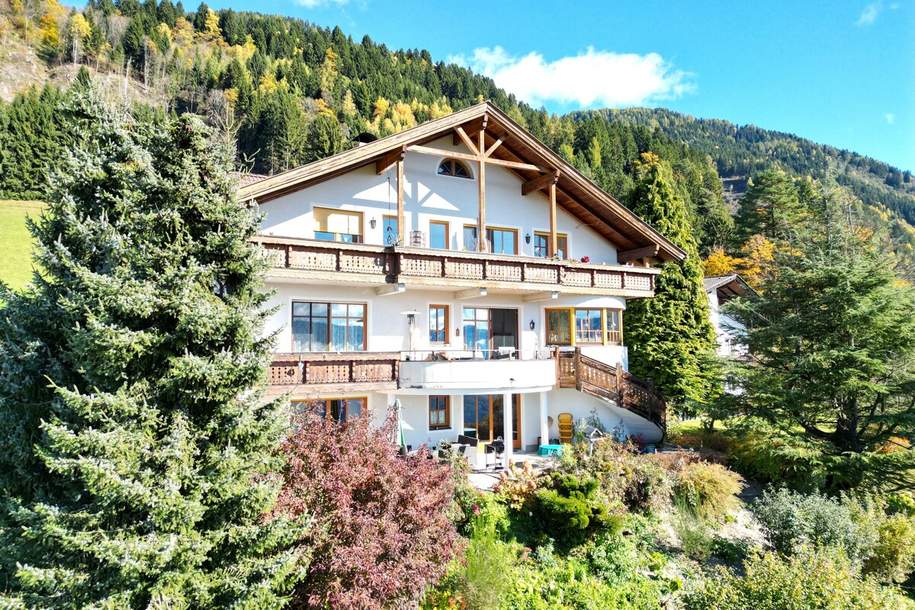 Stilvolles Landhaus mit 3 Wohneinheiten mit Seeblick in traumhafter Lage am Millstätter Hochplateau, Haus-kauf, 1.640.000,€, 9872 Spittal an der Drau