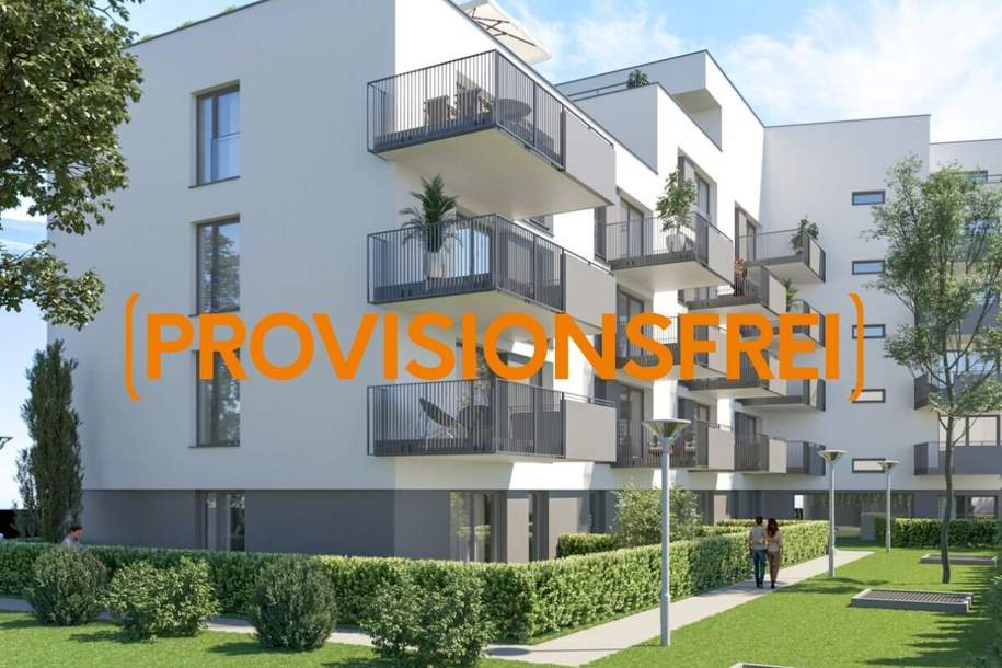 * * * PROVISIONSFREI * * * Erstbezugstraum mit Garten in Wels, Wohnung-kauf, 218.000,€, 4600 Wels(Stadt)