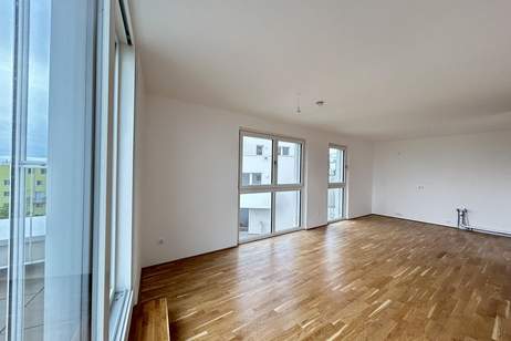 Exklusive 3-Zimmer-Wohnung mit Terrasse &amp; Dachgarten – Erstbezug!, Wohnung-kauf, 450.000,€, 1210 Wien 21., Floridsdorf