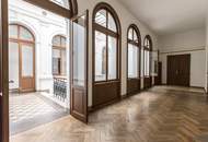 WIENTALBLICK | Lichtdurchflutete Wohnung in der historischen Villa Seutter mit 4,4m Raumhöhe & Blick auf denkmalgeschützte Linde | sanierungsbedürftig