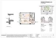 Parkseitiges Zweizimmer-Apartment mit Abendsonne (Neubau, Erstbezug)