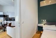 Attraktive, vollmöblierte 2-Zimmerwohnung in ausgezeichneter Lage in Wien-Meidling