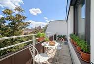 Rooftop-Refugium mit 2 uneinsehbaren Terrassen! 2-Zi-Apartment zentral & Ausblick mit Wow-Effekt.