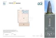 Sky-Living inkl. Loggia: 37. Etage - Studio mit Sonnenuntergang und Kahlenberg Ausblick