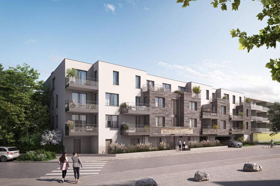 Wohnen im Weinviertel - 6 Minuten von Wien-Deutsch Wagram, Wohnung-kauf, 330.000,€, 2232 Gänserndorf