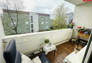 Praktische 2-Raum Wohnung im beliebten Wohngebiet Spallerhof mit traumhafter Grünlage! Entspannen auf der gemütlichen Loggia!