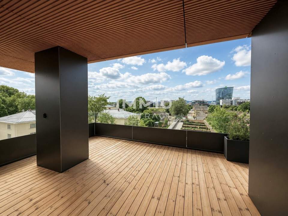 NEW: Prater - Hochhaus-Luxus mit Rooftop Pool, Concierge, Gym, Sauna