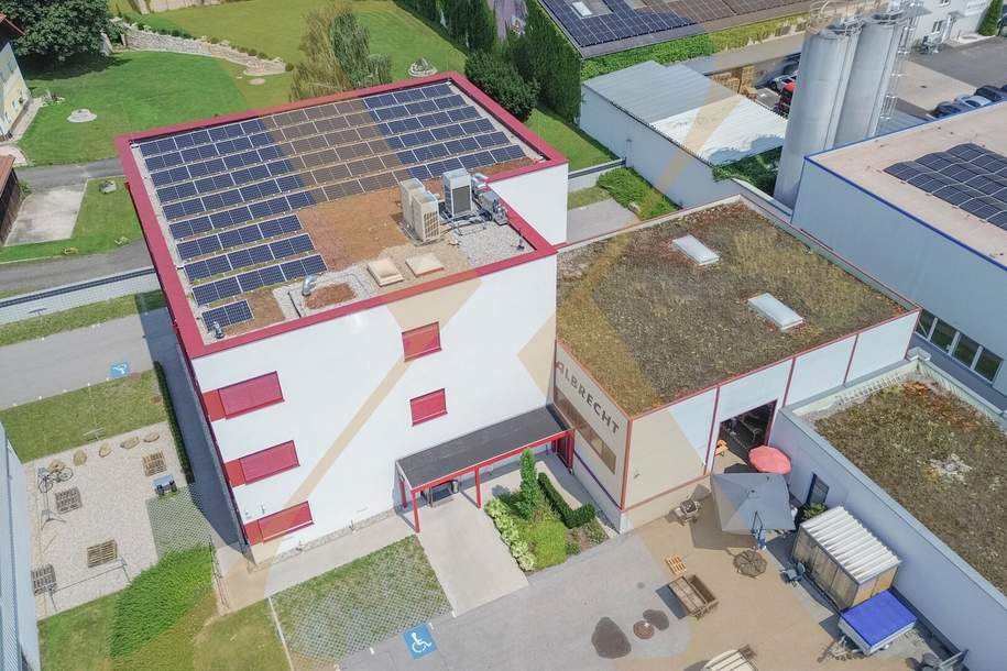 Neubau Bürofläche mit ausgezeichneter Infrastruktur in der Linzer Industriezeile zu vermieten!, Gewerbeobjekt-miete, 9.073,32,€, 4020 Linz(Stadt)