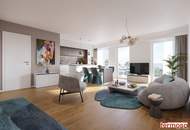 Charmante 2-Zimmer-Neubauwohnung mit Loggia